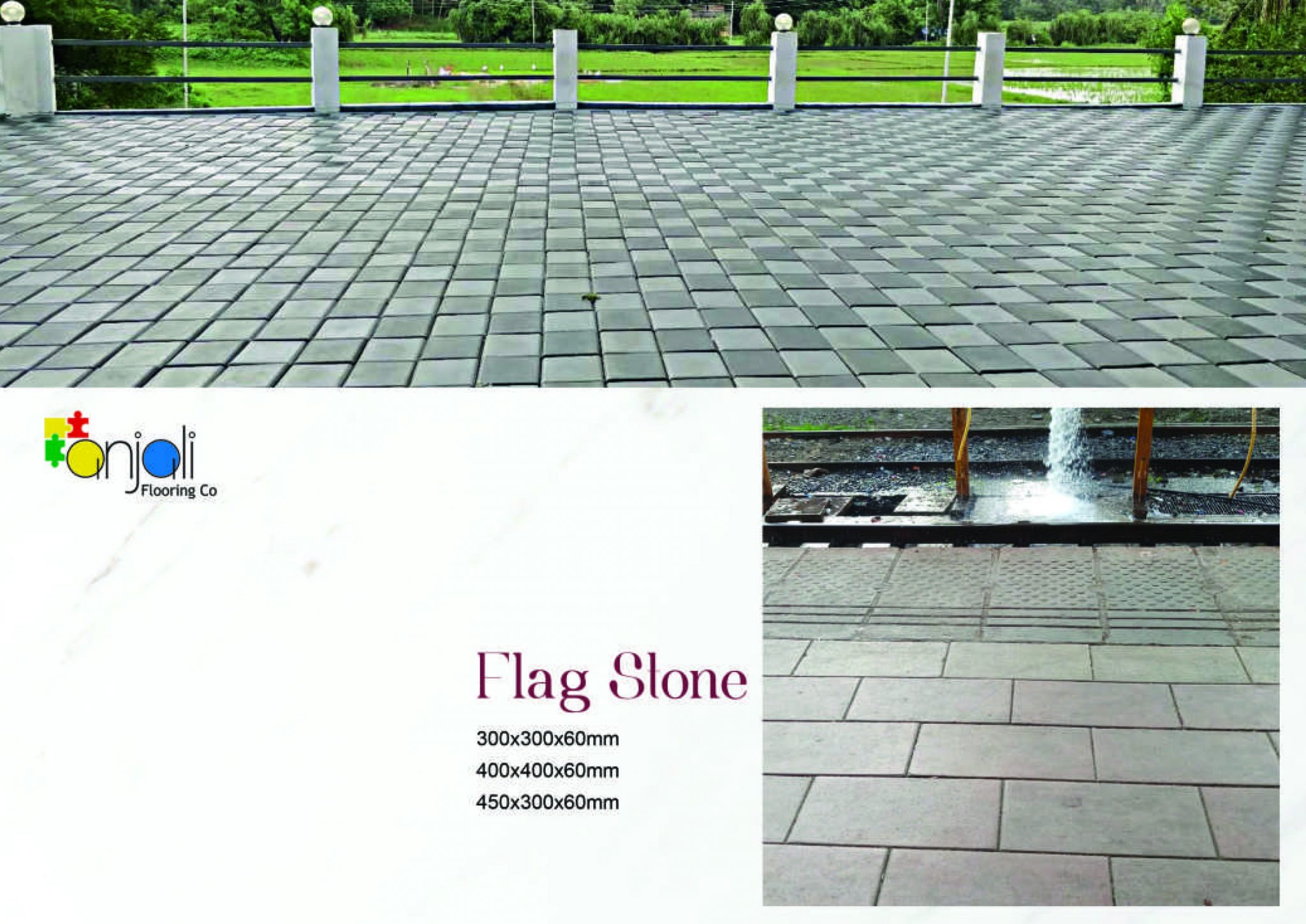 Precast concrete tiles in Kolkata